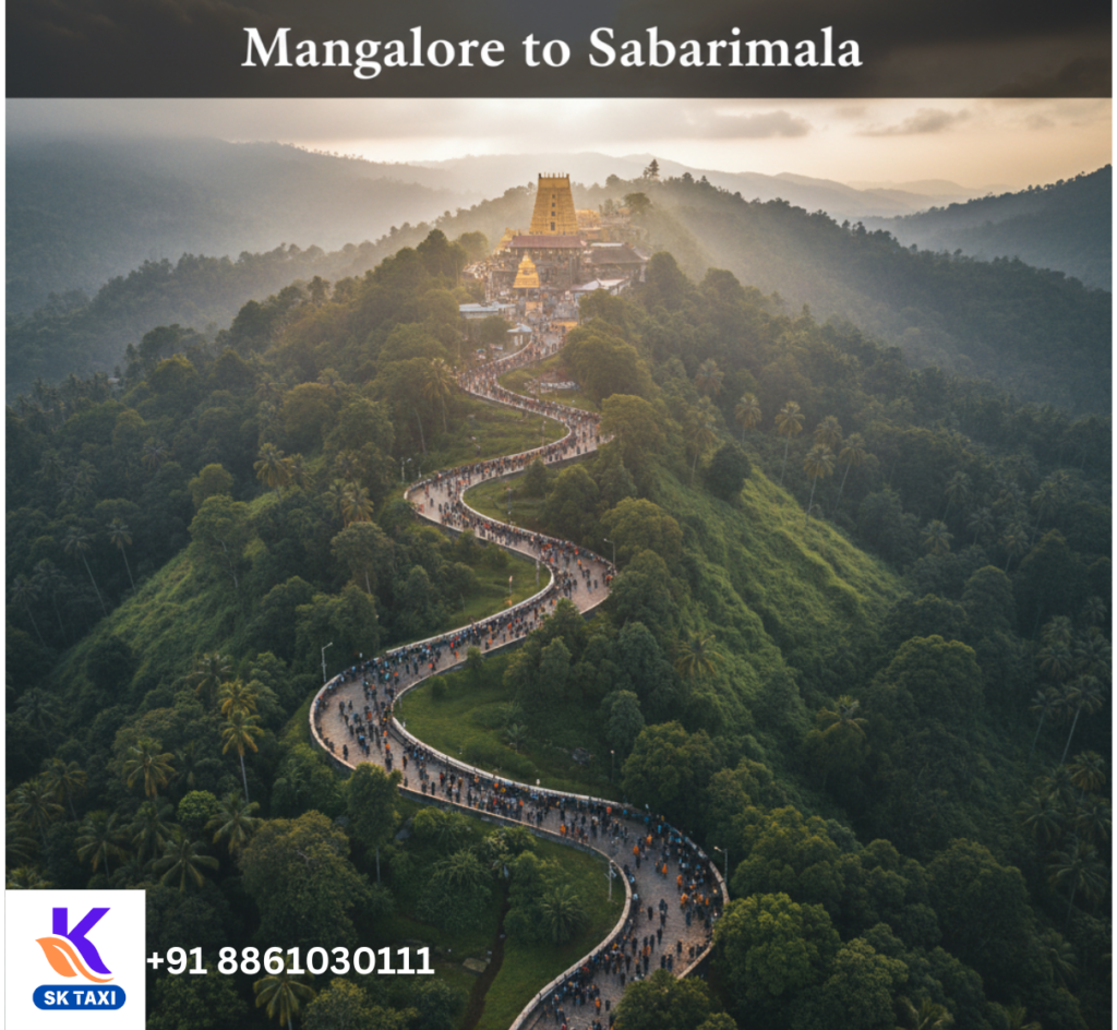 Mangalore to Sabarimala taxi Services