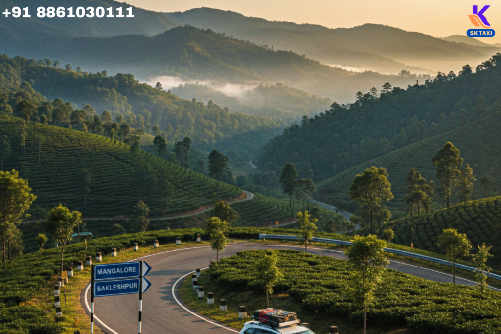 Mangalore to Sakleshpur taxi