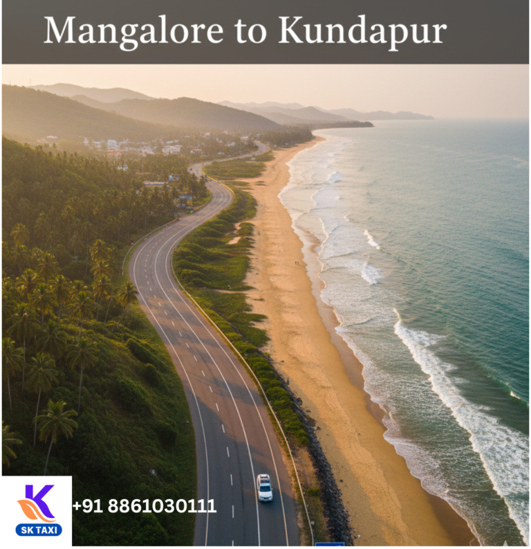 Coastal Road Trip: Mangalore to Kundapur Taxi | SK Taxi’s